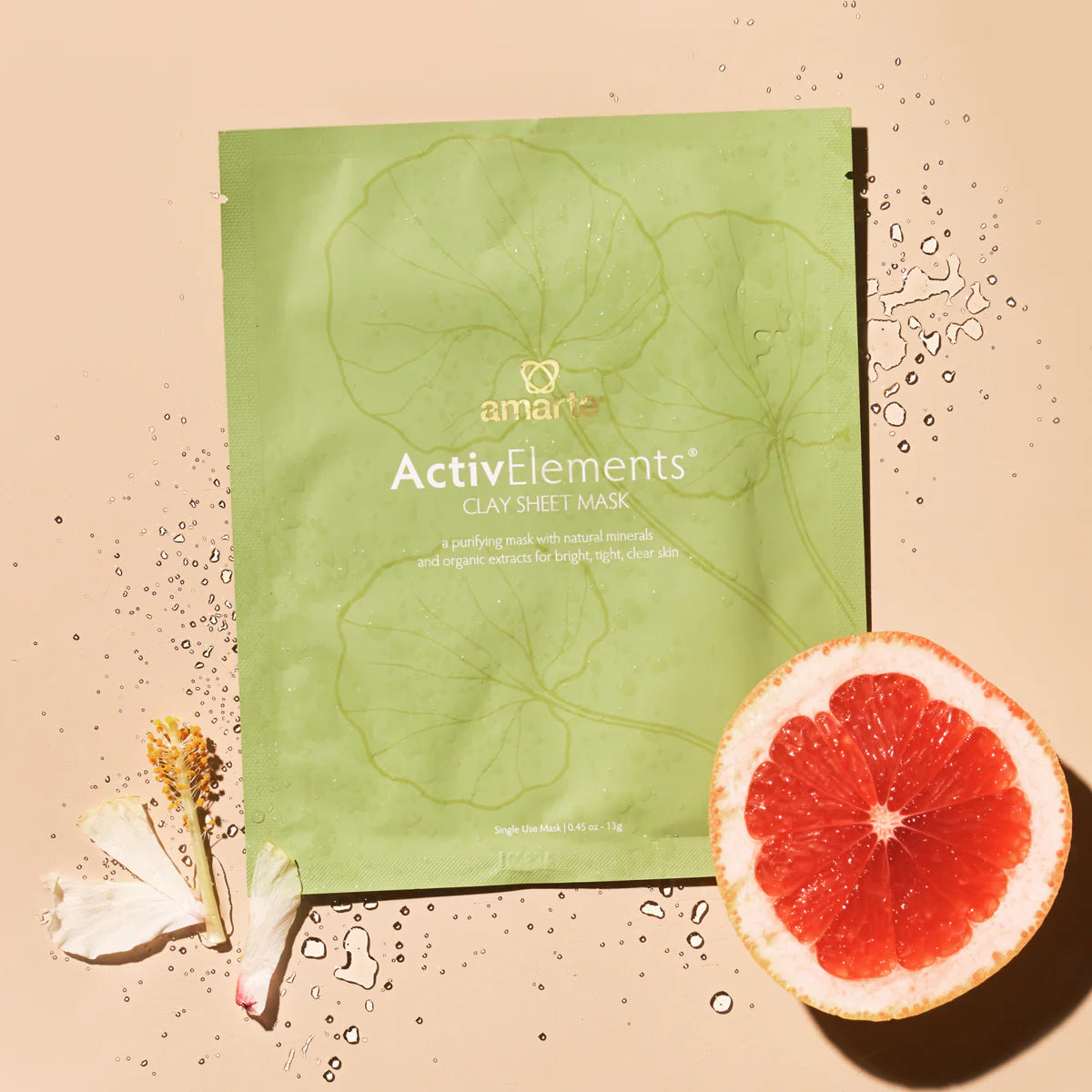 Amarte ACTIVELEMENTS Clay Sheet Mask